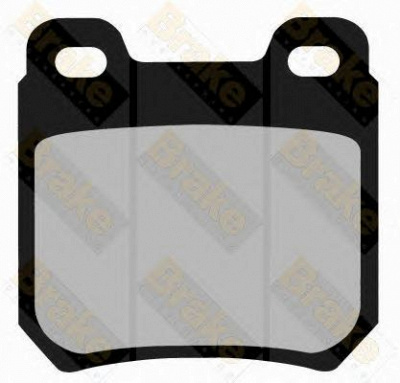 BRAKE ENGINEERING pa516 -  Комплект тормозных колодок, дисковый тормоз